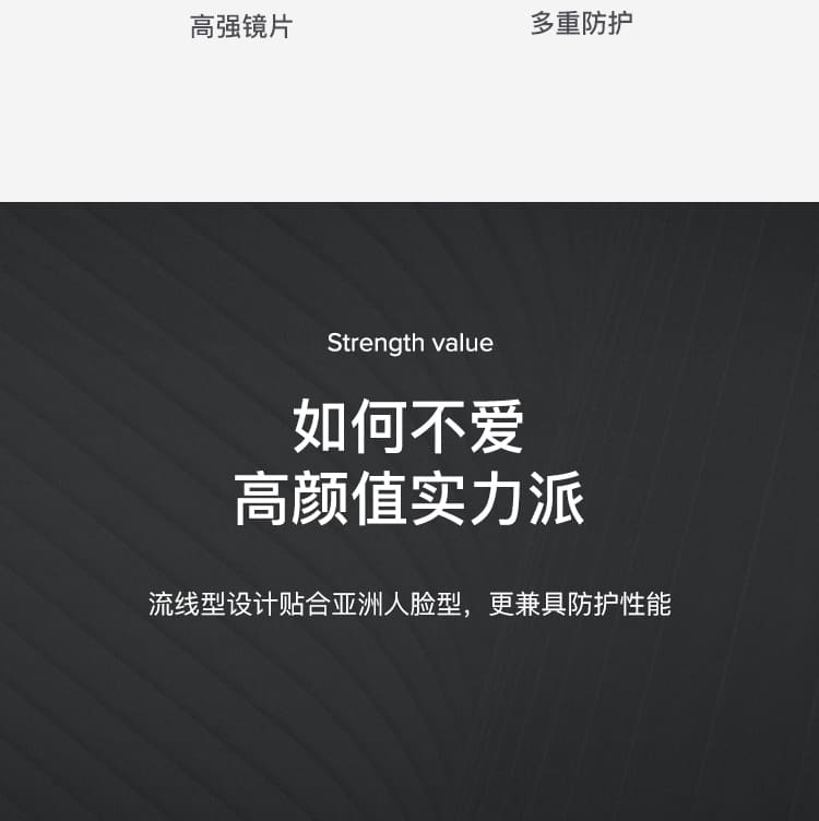 霍尼韦尔（Honeywell） S300A 300112 蓝款银色镜片防护眼镜